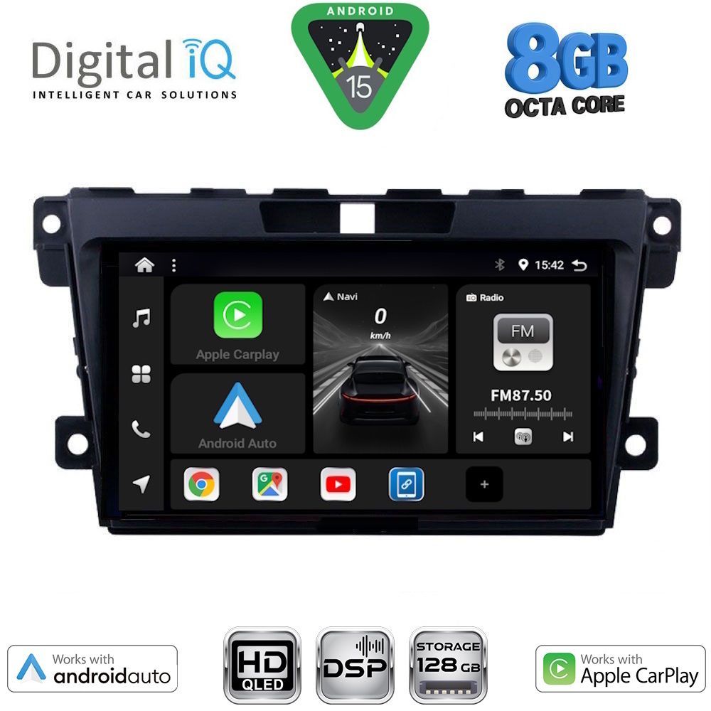 BXF7389_15 DIGITAL IQ BXF 18389_CPAA (9inc) MULTIMEDIA TABLET for MAZDA CX7 mod. 2006-2012 - Image 1