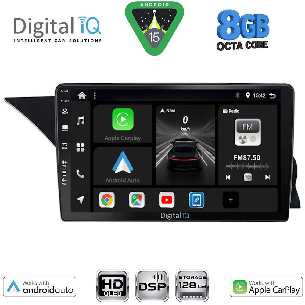 BXF7411_15 DIGITAL IQ BXF 18411_CPAA (NTG 4.0) (9inc) MULTIMEDIA TABLET for MERCEDES GLK (X204) mod. 2008-2012 - Image 1