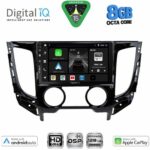 DIGITAL IQ BXF 18437_CPAA A/C (9inc) MULTIMEDIA TABLET for MITSUBISHI L200 mod. 2015-2019 with A/C