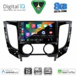 DIGITAL IQ BXF 7437_CPAA A/C (9inc) MULTIMEDIA TABLET for MITSUBISHI L200 mod. 2015-2019 with A/C - Image 2