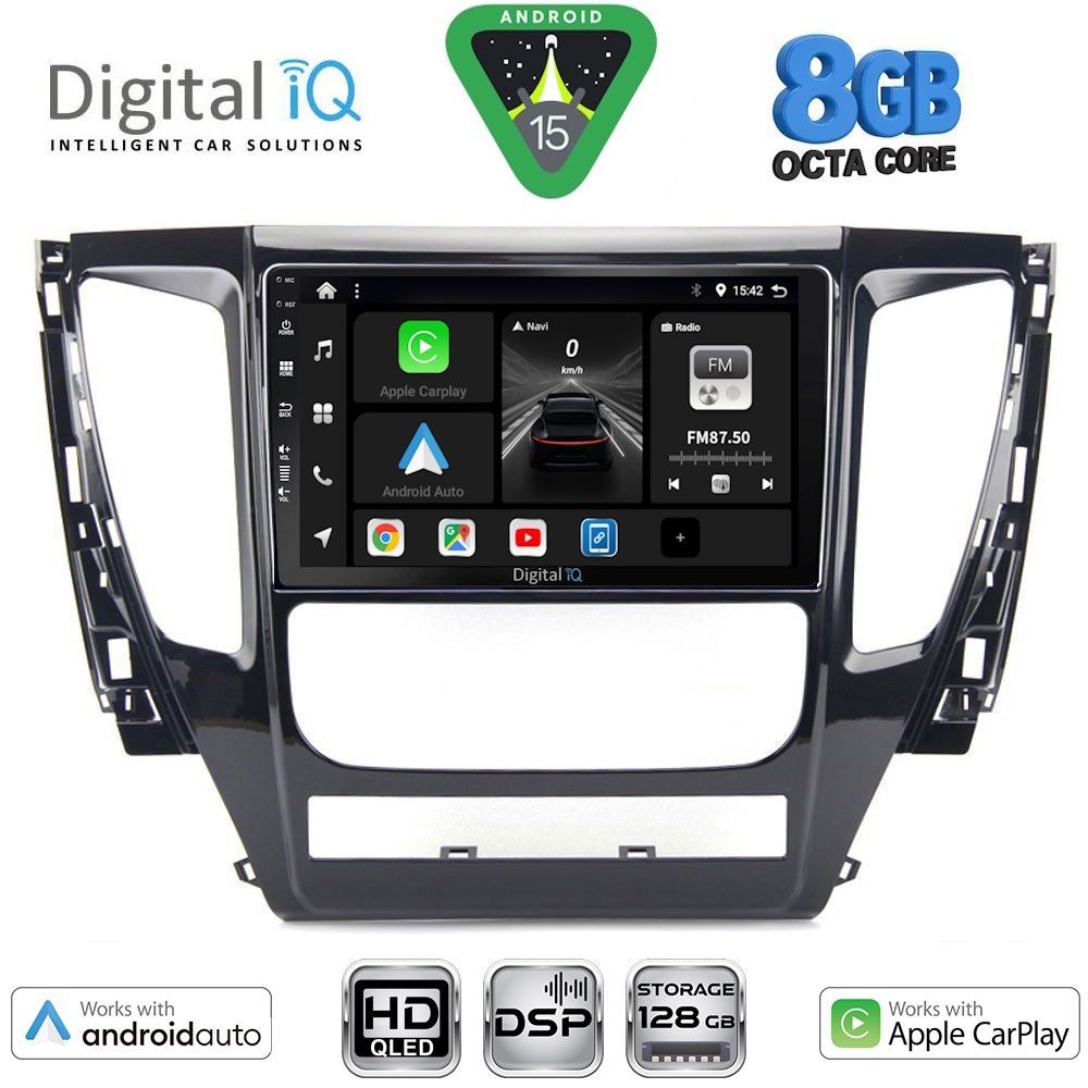 BXF7447_15 DIGITAL IQ BXF 18447A_CPAA (9inc) MULTIMEDIA TABLET for MITSUBISHI PAJERO mod. 2013-2020 - Image 1