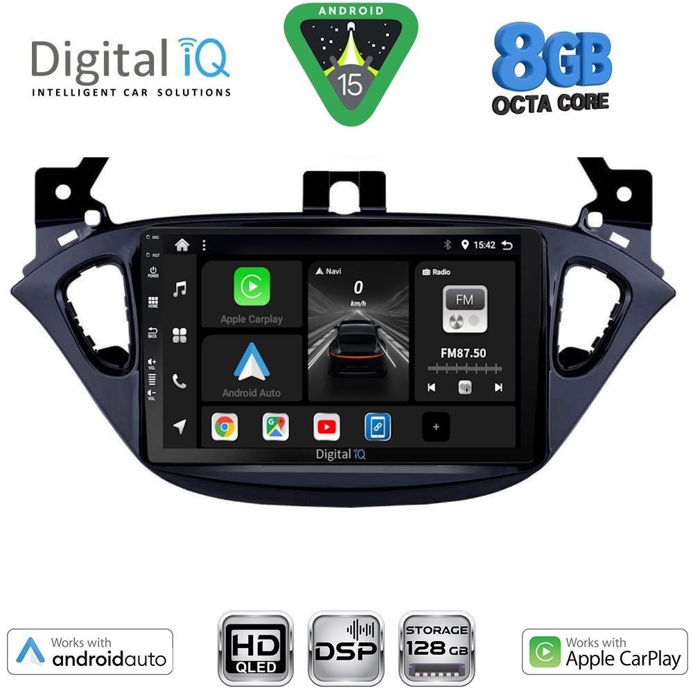 BXF7486_15 DIGITAL IQ BXF 18486_CPAA (9inc) MULTIMEDIA TABLET for OPEL ADAM - CORSA E mod. 2014-2019 - Image 1