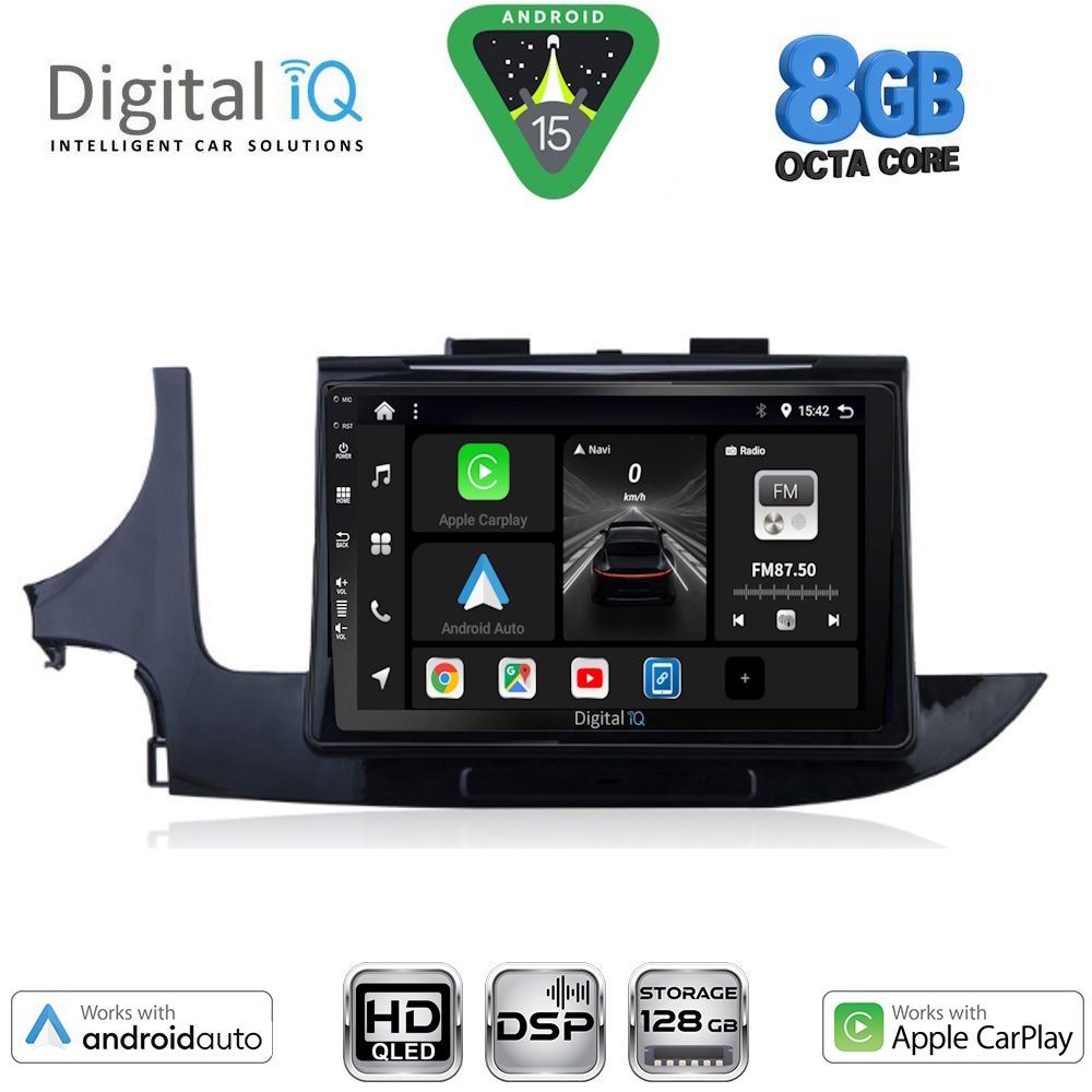 BXF7497_15 DIGITAL IQ BXF 18497_CPAA (9inc) MULTIMEDIA TABLET for OPEL MOKKA mod. 2016-2021 - Image 1