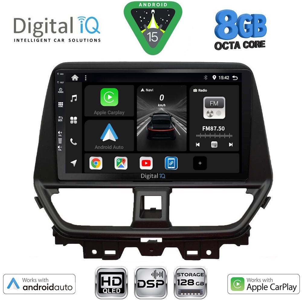 BXF7673_15 DIGITAL IQ BXF 18673_CPAA (9inc) MULTIMEDIA TABLET for SUZUKI BALENO mod. 2022-2026 - Image 1
