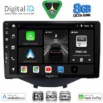 DIGITAL IQ BXF 7715_CPAA CLIMA-A/C (9inc) MULTIMEDIA TABLET for CITROEN C1-PEUGEOT 108-TOYOTA AYGO mod. 2014-2024