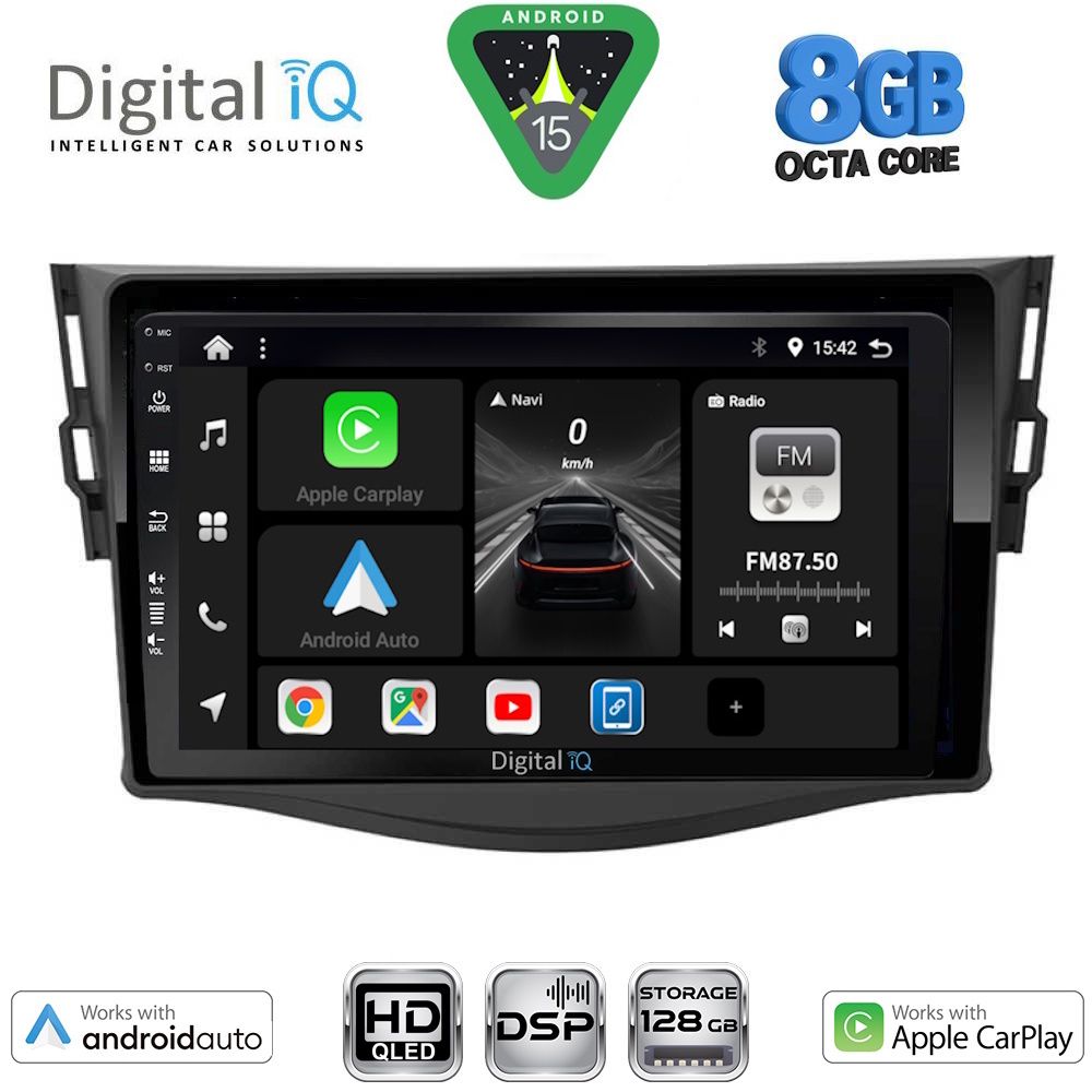 BXF7731_15 DIGITAL IQ BXF 18731_CPAA (9inc) MULTIMEDIA TABLET for TOYOTA RAV 4 mod. 2006-2012 - Image 1