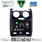 DIGITAL IQ BXK 19103_CPAA (9inc) MULTIMEDIA TABLET for DACIA DUSTER mod. 2012-2019