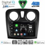 DIGITAL IQ BXK 19108_CPAA (9inc) MULTIMEDIA TABLET for DACIA LOGAN – SANDERO mod. 2012-2019