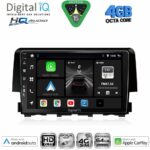 DIGITAL IQ BXK 19191_CPAA (9inc) MULTIMEDIA TABLET for HONDA CIVIC mod. 2016-2021