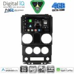 DIGITAL IQ BXK 19292_CPAA (9inc) MULTIMEDIA TABLET for JEEP WRANGLER  mod. 2006-2011