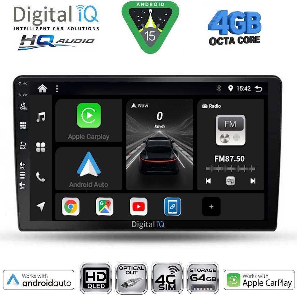 BXK19300-15 DIGITAL IQ BXK 19300_CPAA (9inc) MULTIMEDIA TABLET for KIA CEED mod. 2006-2009 - Image 1