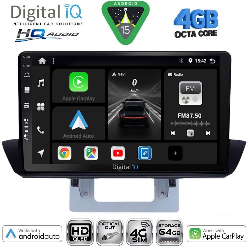 BXK19364DASH-15 DIGITAL IQ BXK 19364_CPAA DASH (9inc) MULTIMEDIA TABLET for MAZDA BT50 mod. 2012-2019 - Image 1