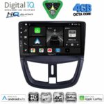 DIGITAL IQ BXK 19507_CPAA (9inc) MULTIMEDIA TABLET for PEUGEOT 207 mod. 2007-2014
