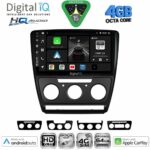 DIGITAL IQ BXK 19595BL_CPAA (10inc) MULTIMEDIA TABLET for SKODA OCTAVIA 5 mod. 2005-2012 (BLACK)