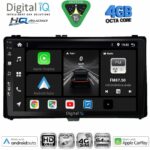 DIGITAL IQ BXK 19703A_CPAA (9inc) MULTIMEDIA TABLET for TOYOTA AURIS mod. 2015-2021 – AYGO X mod. 2022-2026 – COROLLA mod. 2017-2019