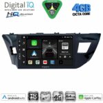 DIGITAL IQ BXK 19714MD_CPAA (10inc) MULTIMEDIA TABLET for TOYOTA COROLLA mod. 2013-2016