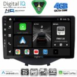 DIGITAL IQ BXK 19715_CPAA CLIMA-A/C (9inc) MULTIMEDIA TABLET for CITROEN C1-PEUGEOT 108-TOYOTA AYGO mod. 2014-2022