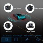 LENOVO CAMERA 360° - SET 4 CAMERAS ΠΑΝΟΡΑΜΙΚΗΣ ΘΕΑΣΗΣ (360ο BIRDVIEW) για οθόνες ANDROID LENOVO σειριάς SSQ-SSR-SSZ - Image 2