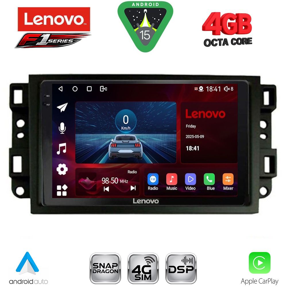 SSQ9070-15 LENOVO SSQ 9069A_CPA (10inc) MULTIMEDIA TABLET for GMC ALL mod. 2004-2012 - Image 1