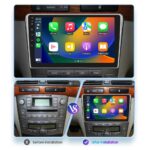 DIGITAL IQ RTG 6704SL_CPA (9inc) MULTIMEDIA TABLET for TOYOTA AVENSIS (T25) mod. 2003-2009 (SILVER) - Image 2