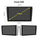 DIGITAL IQ RTG 6704SL_CPA (9inc) MULTIMEDIA TABLET for TOYOTA AVENSIS (T25) mod. 2003-2009 (SILVER) - Image 4
