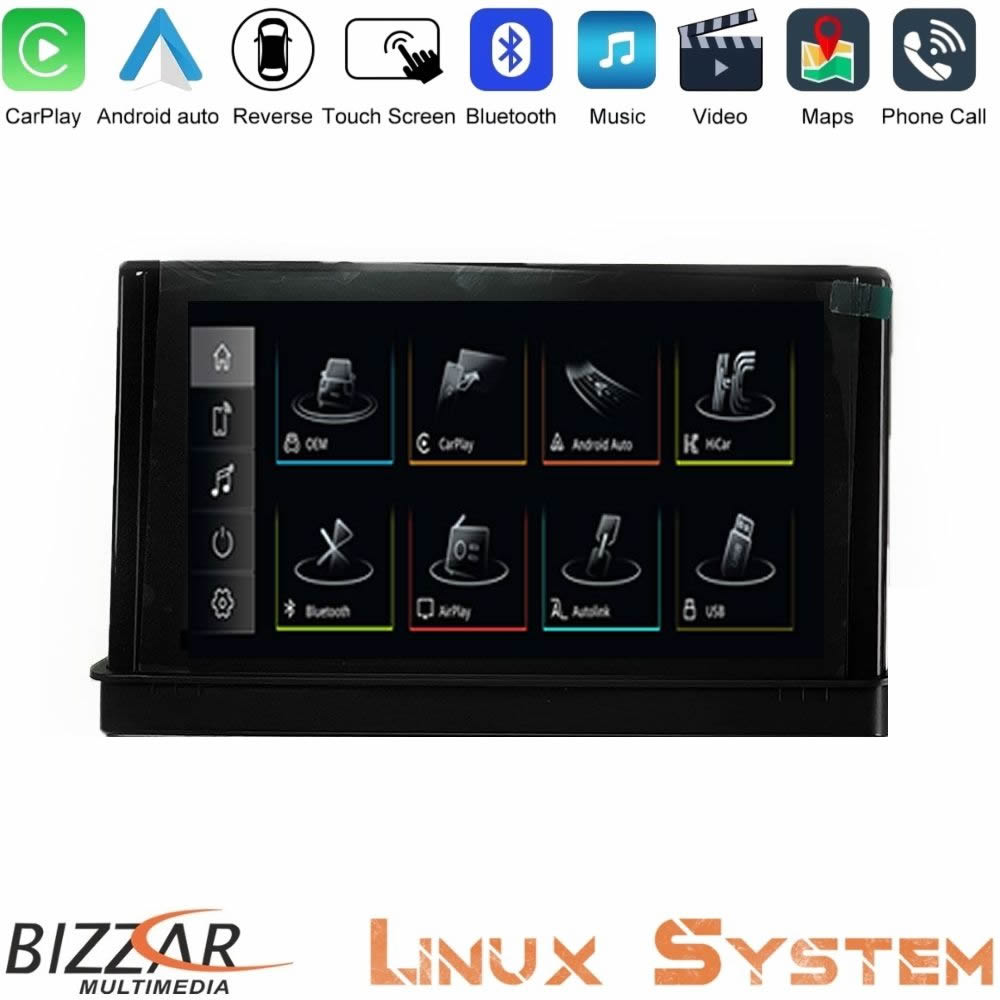 bizzar_am_adc9989_2 Bizzar Audi A3 8V 2013-2020 Linux Apple CarPlay | Android Auto screen 7" HD - Image 1
