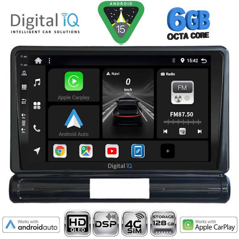 BXF17093L-15 DIGITAL IQ BXF 17093M_CPAA (9inc) MULTIMEDIA TABLET for CITROEN C3 - DS3 mod. 2016-20 - Image 1