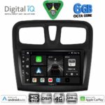 DIGITAL IQ BXF 17108SQ_CPAA (9inc) MULTIMEDIA TABLET for DACIA LOGAN – SANDERO mod. 2012-2019
