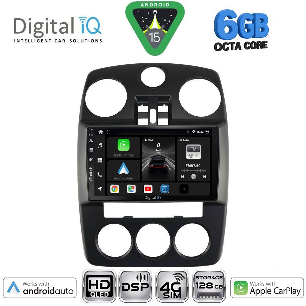 BXF17287-15 DIGITAL IQ BXF 17287_CPAA (9inc) MULTIMEDIA for CHRYSLER PT CRUISER mod. 2005-2010 - Image 1