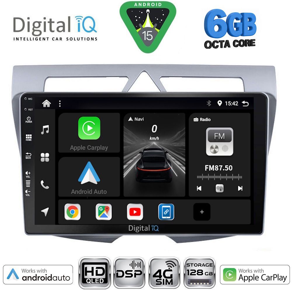 BXF17307-15 DIGITAL IQ BXF 17307_CPAA (9inc) MULTIMEDIA TABLET for KIA PICANTO mod. 2008-2011 - Image 1