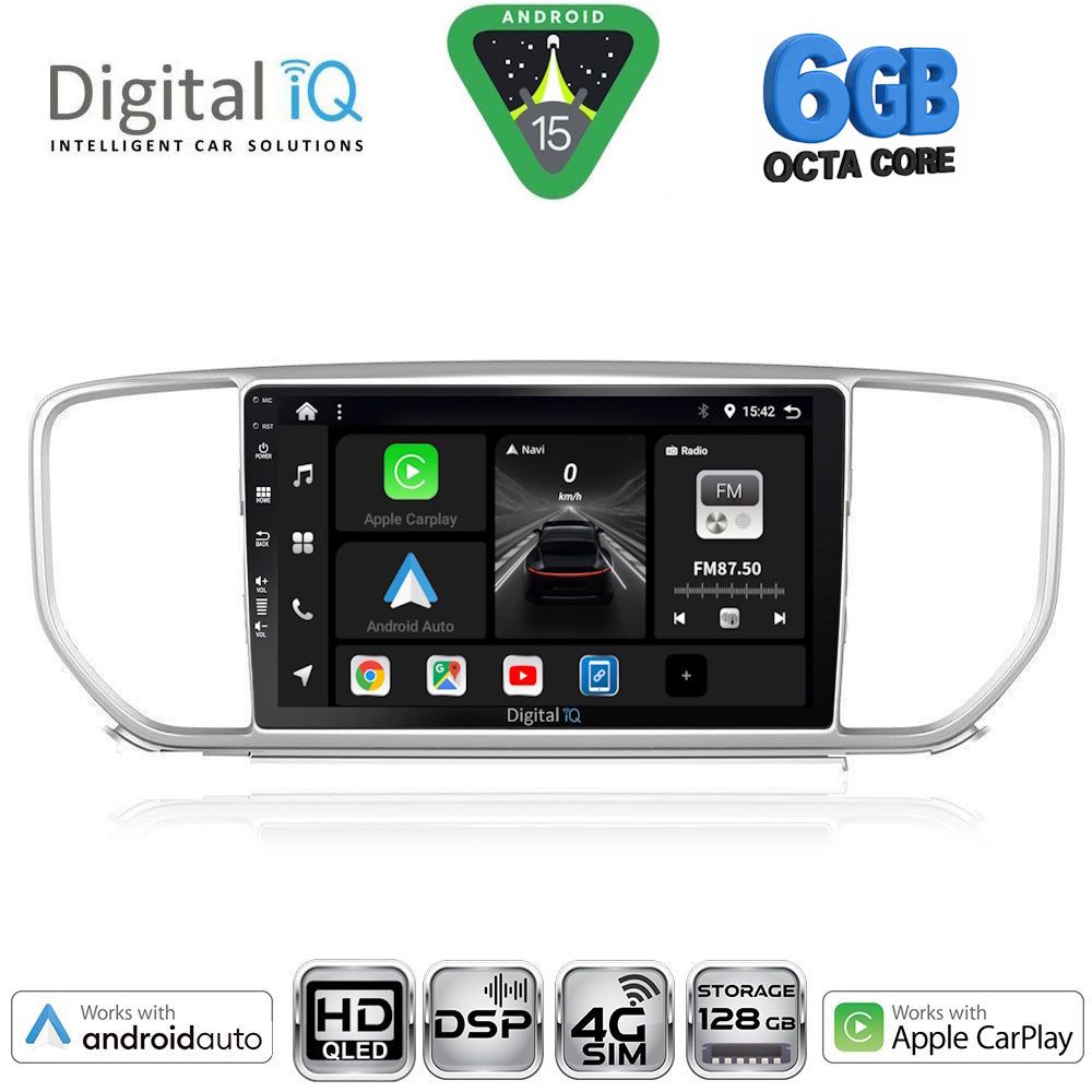 BXF17327-15 DIGITAL IQ BXF 17327_CPAA (9inc) MULTIMEDIA TABLET for KIA SPORTAGE mod. 2018-2021 - Image 1