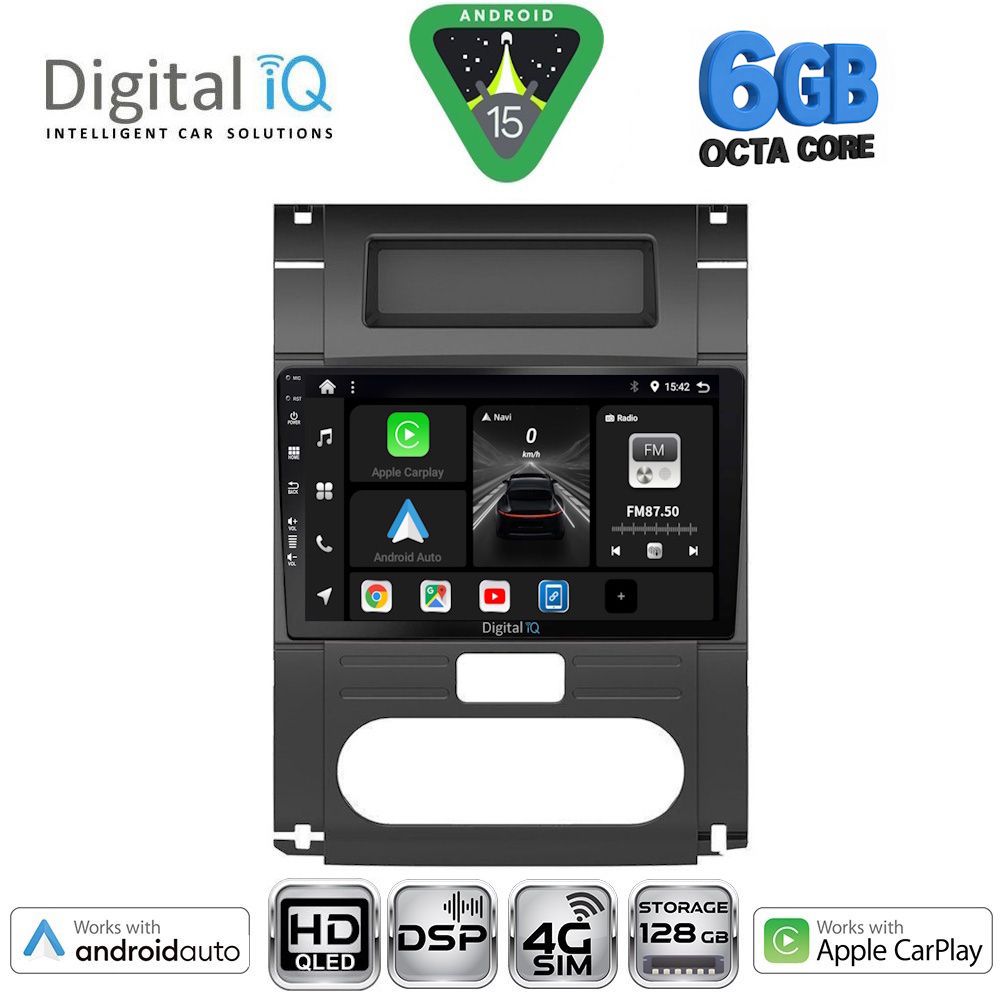 BXF17477-15 DIGITAL IQ BXF 17477_CPAA (10inc) MULTIMEDIA TABLET for NISSAN XTRAIL mod. 2007-2013 - Image 1