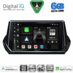 DIGITAL IQ BXF 17509_CPAA (9inc) MULTIMEDIA TABLET for PEUGEOT 208 – 2008 mod. 2021-2026