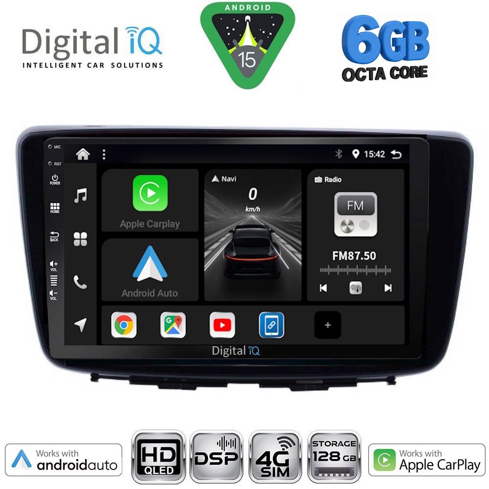 BXF17672-15 DIGITAL IQ BXF 17672_CPAA (9inc) MULTIMEDIA TABLET for SUZUKI BALENO mod. 2016-2022 - Image 1