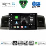 DIGITAL IQ BXF 17712GR_CPAA (9inc) MULTIMEDIA TABLET for TOYOTA COROLLA mod. 2001-2006 (GREY)