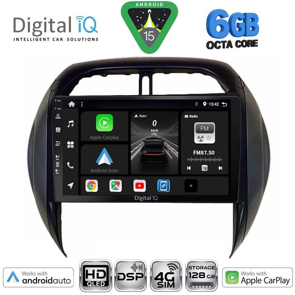 BXF17730CL-15 DIGITAL IQ BXF 17730_CPAA CLIMA (9inc) MULTIMEDIA TABLET for TOYOTA RAV 4 mod. 2000-2006 - Image 1