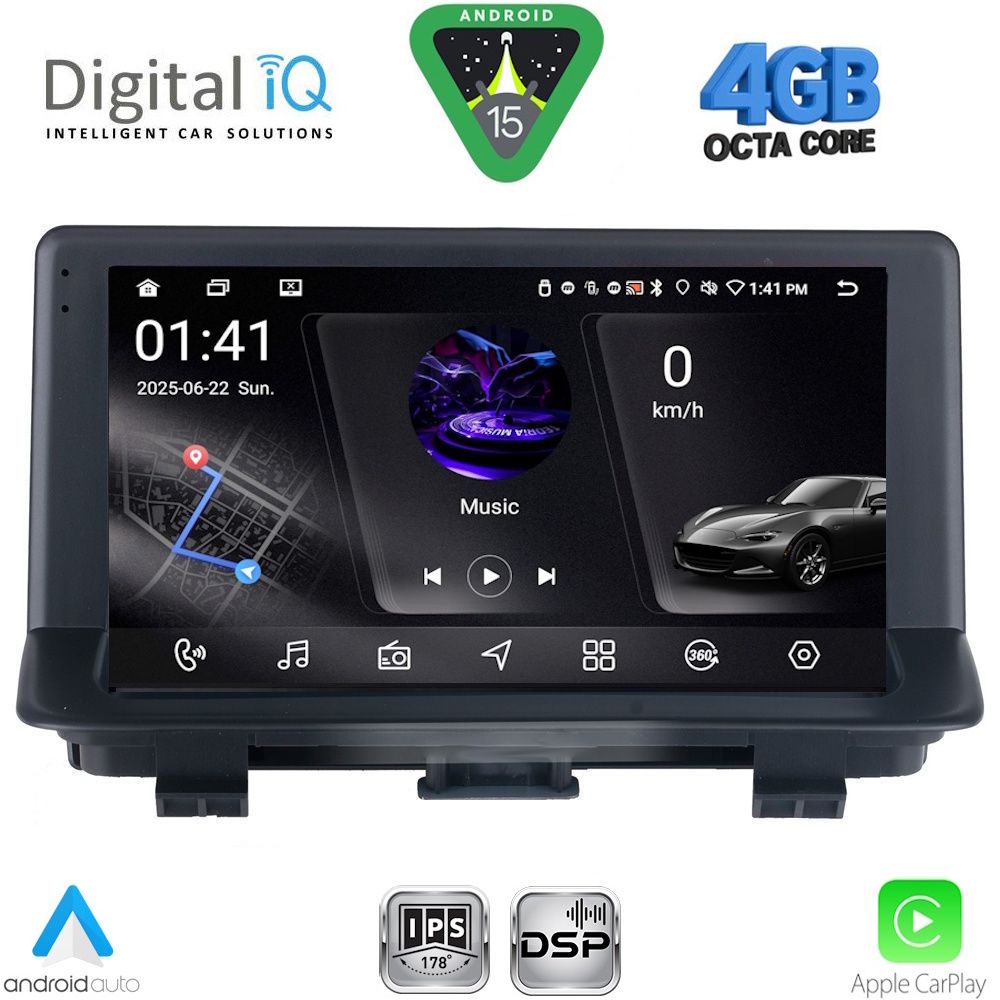 RSG6013_15 DIGITAL IQ RSG 6012_CPA (9inc) MULTIMEDIA TABLET for AUDI Q3 mod. 2012-2018 (High Version) - Image 1