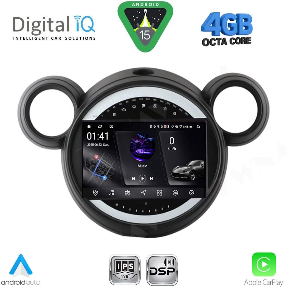 RSG6065_15 DIGITAL IQ RSG 6065_CPA (9inc) MULTIMEDIA TABLET for MINI COUNTRYMAN (R60) mod. 2010-2016 - PACEMAN (R61) mod. 2013-2016 - Image 1