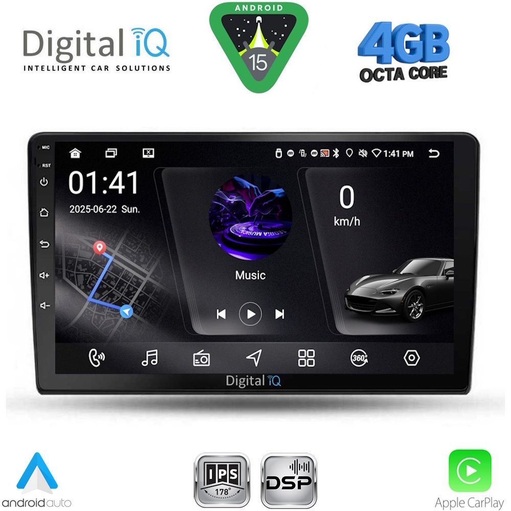 RSG6103B_15 DIGITAL IQ RSG 6103B_CPA (9inc) MULTIMEDIA TABLET for DACIA DUSTER mod. 2012-2019 - Image 1