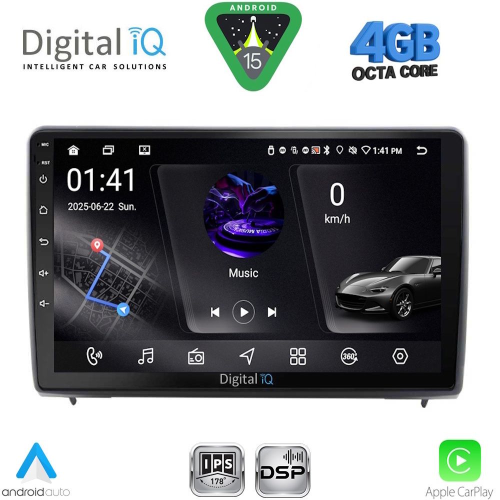 RSG6151_15 DIGITAL IQ RSG 6151_CPA (10inc) MULTIMEDIA TABLET for FORD ECOSPORT mod. 2018-2023 - Image 1