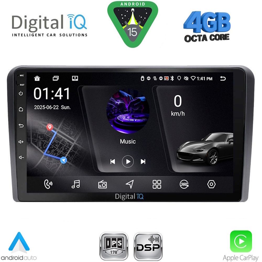 RSG6180_15 DIGITAL IQ RSG 6180_CPA (9inc) MULTIMEDIA TABLET for FORD TOURNEO – COURIER mod. 2014-2024 - Image 1