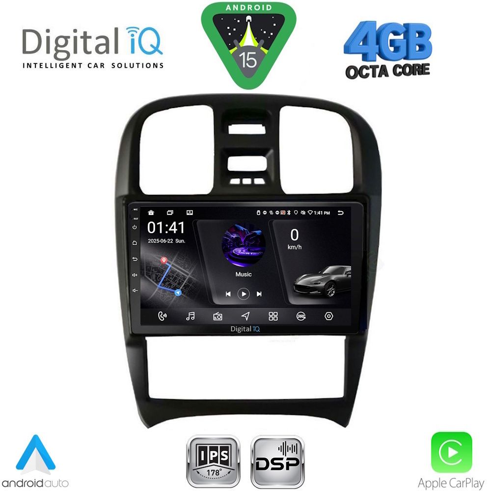 RSG6247_15 DIGITAL IQ RSG 6247_CPA (9inc) MULTIMEDIA TABLET for HYUNDAI SONATA mod. 2000-2006 - Image 1