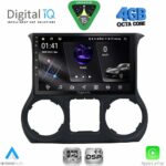 DIGITAL IQ RSG 6296_CPA (10inc) MULTIMEDIA TABLET for JEEP WRANGLER  mod. 2014-2017