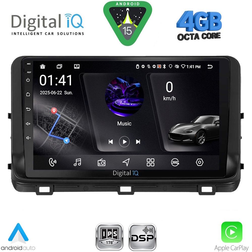 RSG6303_15 DIGITAL IQ RSG 6303_CPA (10inc) MULTIMEDIA TABLET for KIA CEED - XCEED mod. 2018-2022 - Image 1