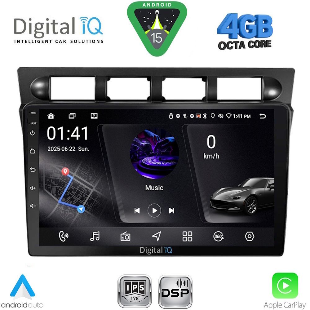RSG6306_15 DIGITAL IQ RSG 6306_CPA (9inc) MULTIMEDIA TABLET for KIA PICANTO mod. 2004-2008 - Image 1