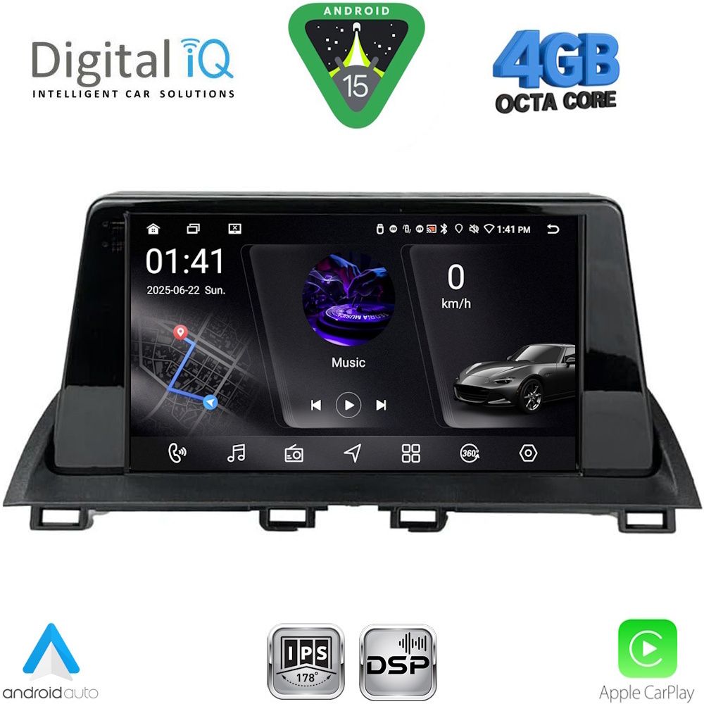 RSG6367_15 DIGITAL IQ RSG 6367_CPA (9inc) MULTIMEDIA TABLET for MAZDA 3 mod. 2014-2019 - Image 1