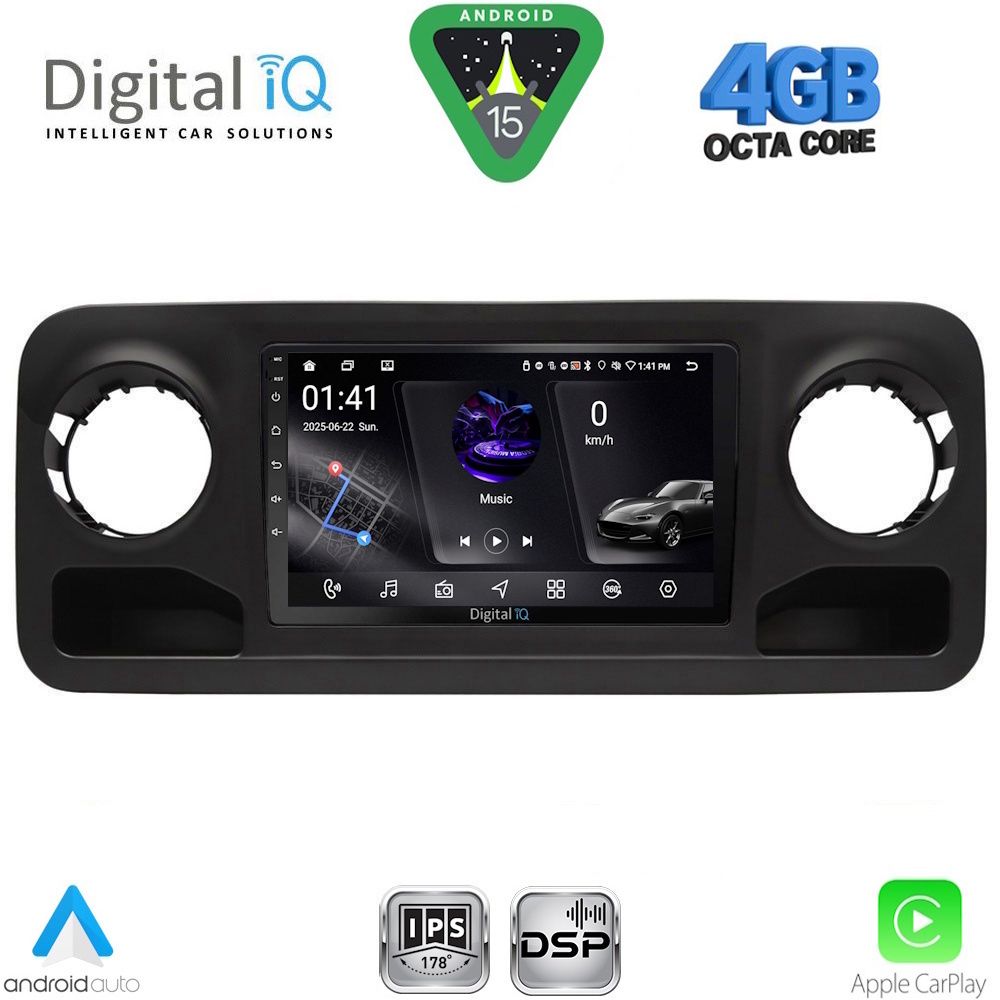 RSG6424_15 DIGITAL IQ RSG 6424_CPA (10inc) MULTIMEDIA TABLET for MERCEDES SPRINTER mod. 2018-2026 - Image 1