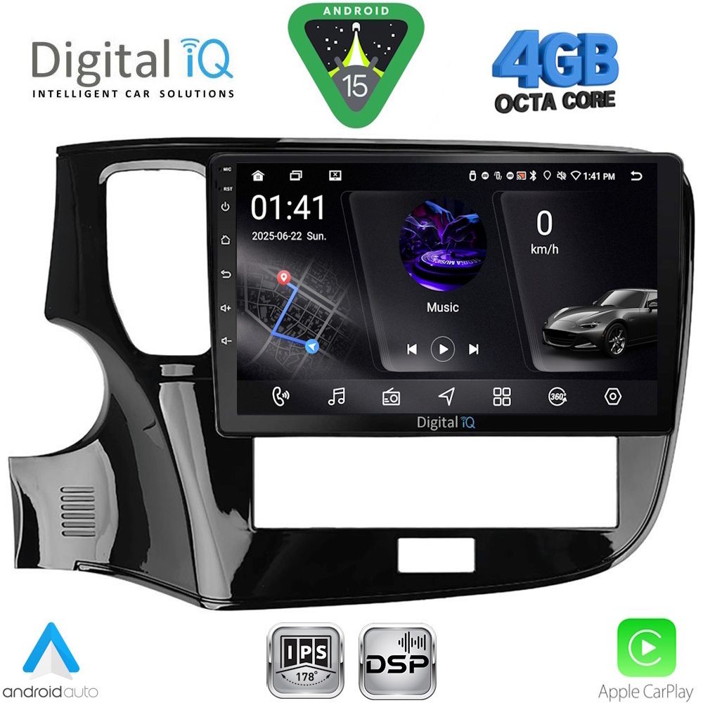 RSG6440_15 DIGITAL IQ RSG 6440_CPA (10inc) MULTIMEDIA TABLET for MITSUBISHI OUTLANDER mod. 2020-2022 - Image 1