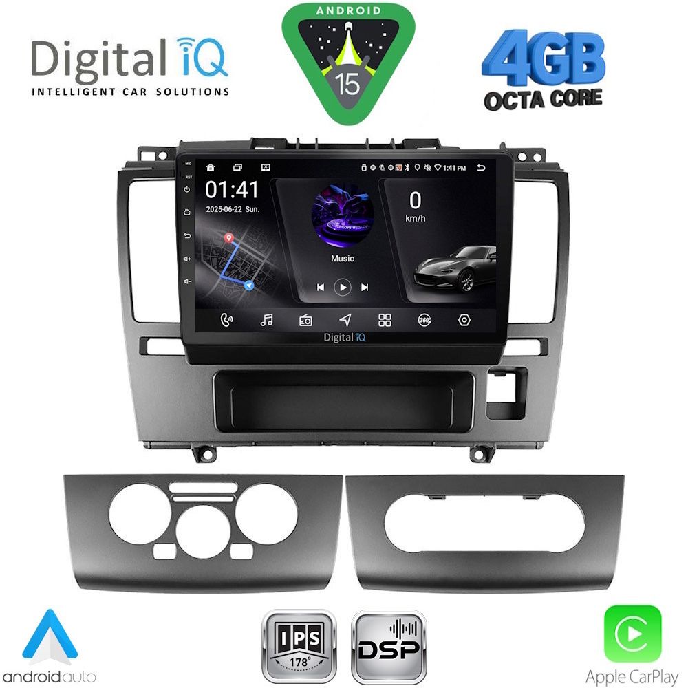 RSG6465_15 DIGITAL IQ RSG 6465_CPA (9inc) MULTIMEDIA TABLET for NISSAN TIDA mod. 2004-2013 - Image 1