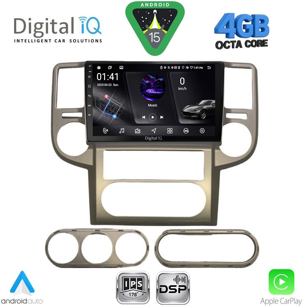 RSG6475_15 DIGITAL IQ RSG 6475_CPA (10inc) MULTIMEDIA TABLET for NISSAN XTRAIL mod. 2004-2007 - Image 1